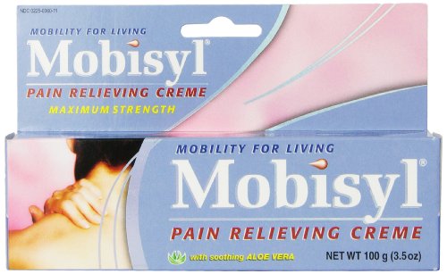 Mobisyl Pain Relieving Creme with Soothing Aloe Vera 3.5 Ounce Each