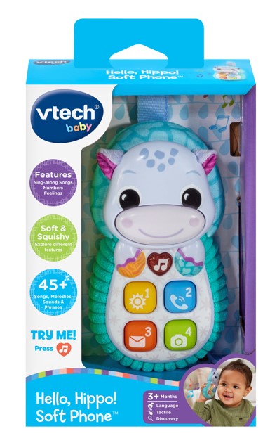 Vtech Vtech Baby® Hello, Hippo! Soft Phone™