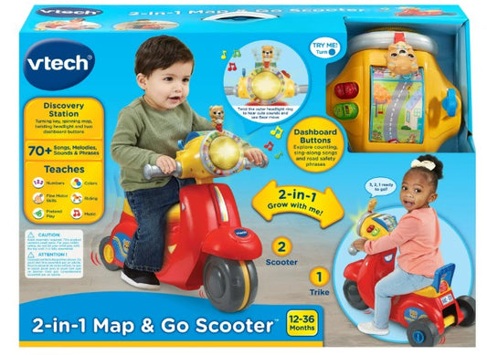 Vtech Vtech® 2-In-1 Map & Go Moped™