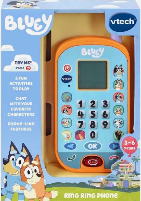 Vtech Vtech Bluey Ring Ring Phone